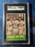 1963 Topps - Sandy Koufax, Don Drysdale, Johnny Podres #412