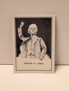 1950 Kenesaw M. Landis Hall of Fame Card