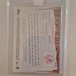 2012 Topps Update Blockbusters Yankees Get Rodriguez Hat Logo Patch Relic Card