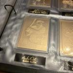 Danbury Mint 22KT Gold Baseball Card Set (50 Complete) Babe Ruth, Ty Cobb, etc.