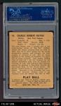 1940 Play Ball #10 Red Ruffing Yankees HOF PSA 2 - GOOD