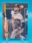 2020 Topps Gerrit Cole Gold Card Astros