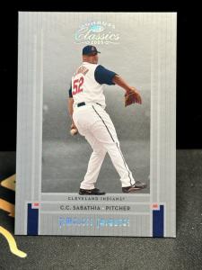 2005 Donruss Classics CC Sabathia HOF SSP Card