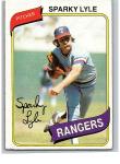 1980 Topps Baseball Card #115 Sparky Lyle