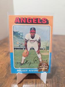2024 Topps Heritage MICKEY RIVERS Angels Buyback Card