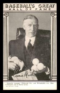 1948 W464 Connie Mack Baseball HOF Card