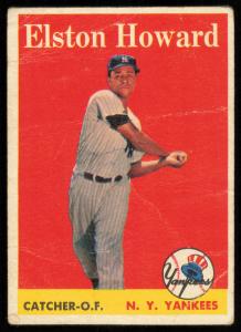 1958 Topps Elston Howard Yankees Baseball Card