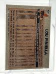 1983 Topps Lou Piniella Baseball Card #307