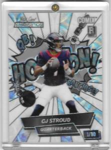 CJ Stroud 2023 Wild Card Alumination Comix #1/10