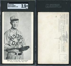 1930 House Of David Grover Cleveland Alexander Postcard