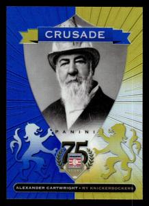 2014 Panini Alexander Cartwright Hall of Fame Card