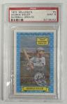 1972 Kellogg's All-Time Greats George Sisler Card
