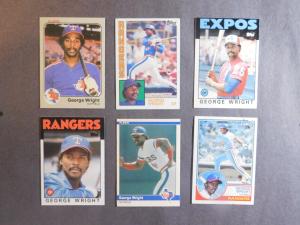 George Wright Six Card Set