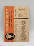 1961 Fleer Connie Mack Baseball Card #123