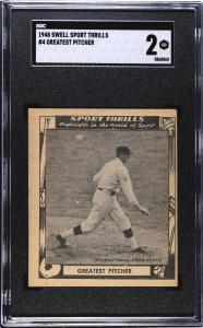 Walter Johnson 1948 Swell Sport Baseball Card #4