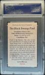 2012 E98 Connie Mack Black Promo Card