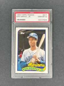 1989 Ken Griffey Jr. Topps Traded #41T PSA 10