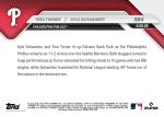 Trea Turner & Kyle Schwarber Phillies MLB Card
