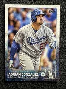 Adrian Gonzalez 2015 Topps Baseball Card #328