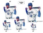 Salvador Pérez Royals Glossy Sticker Vinyl