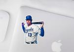 Salvador Pérez Royals Glossy Sticker Vinyl
