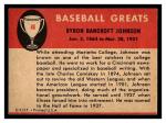 1961 Fleer Baseball Greats Ban Johnson #48 Card