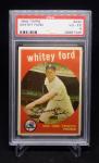 1959 Topps Whitey Ford Yankees Card #430