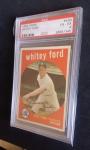 1959 Topps Whitey Ford Yankees Card #430