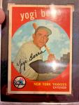Yogi Berra 1959 Topps Card #180 SGC 1