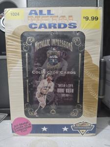 1994 Babe Ruth Cooperstown Metallic Impressions Card