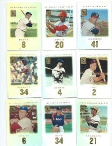 Nolan Ryan Babe Ruth Refractor Card Set