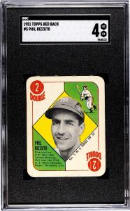 1951 Topps Phil Rizzuto Baseball Card SGC 4