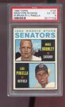 1964 Topps Senators Rookie Stars Brumley Piniella Card