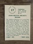 1975 Mickey Rivers SSPC #203 Baseball Card