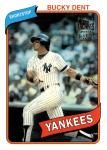 2002 Topps Archives Prototype Bucky Dent Card