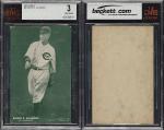 1927 Grover Cleveland Alexander Cardinals HOF Card