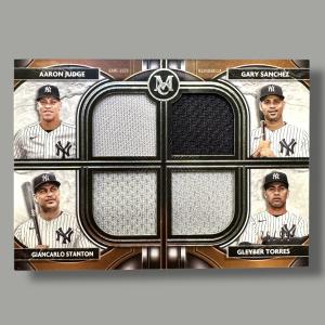 2021 Museum Collection Quad Relic Aaron Judge Stanton