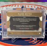 2009 Topps Babe Ruth Jersey Bat Relic /27