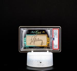 Lou Gehrig 2017 Leaf Purl Cut Signature Card