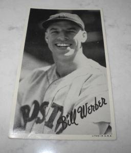 1936 Goudey Bill Werber Boston Red Sox Card