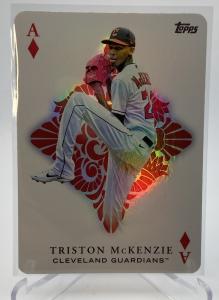Triston McKenzie 2023 Topps All Aces Card
