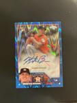 2023 Topps Chrome Hunter Brown Autograph Card