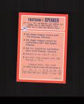 1985 Topps Tris Speaker Baseball Card #34