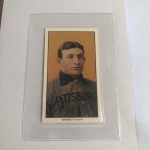 1995 Honus Wagner 1909-11 T206 Baseball Card Reprint