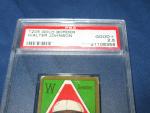 1911 T205 Walter Johnson Washington Senators Card