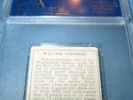 1911 T205 Walter Johnson Washington Senators Card