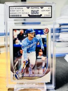 2025 Bowman Bobby Witt Jr. Gem Mint Card #7