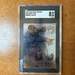 1998 Skybox Derek Jeter Metal Universe Insert FOIL