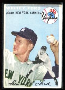 Whitey Ford 1954 Topps Baseball Card #37