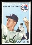 Whitey Ford 1954 Topps Baseball Card #37
